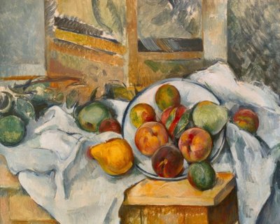 Ein Tischwinkel von Paul Cézanne